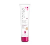 Andalou Naturals 1000 Roses CC Color + Correct Sheer Nude SPF 30, 2 Ounce