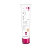 Andalou Naturals 1000 Roses CC Color + Correct Sheer Tan SPF 30, 2 Ounce