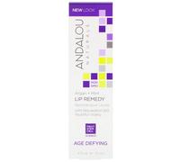 Andalou Naturals, Lip Remedy, Age Defying, Argan + Mint, .4 fl oz (12 ml)