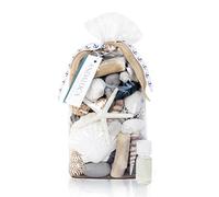 ANDALUCA Pacific Isles Scented Potpourri | Made in California Beach Home Décor | Large 20 oz Bag + Fragrance Vial | Scents Sandalwood and Coconut Blooms