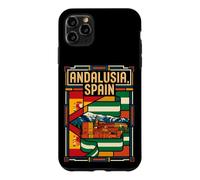 Andalusia Spain Flag Alhambra Granada Vintage Art Case for iPhone 11 Pro Max