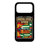 Andalusia Spain Flag Alhambra Granada Vintage Art Case for iPhone 17 Pro Max