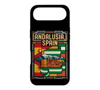 Andalusia Spain Flag Alhambra Granada Vintage Art Case for iPhone Air