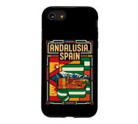 Andalusia Spain Flag Alhambra Granada Vintage Art Case for iPhone SE (2020) / 7/8