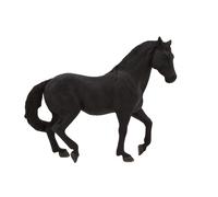 Andalusian Black Horse Toy Realistic Equestrian Model