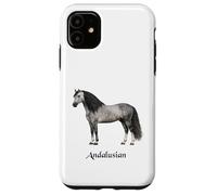 Andalusian Horse Breed Beautiful Equestrian Case for iPhone 11