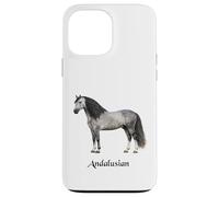 Andalusian Horse Breed Beautiful Equestrian Case for iPhone 13 Pro Max