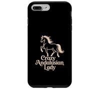 Andalusian Horse "Crazy Andalusian Lady" Equestrian Case for iPhone 7 Plus/8 Plus