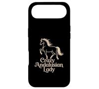 Andalusian Horse "Crazy Andalusian Lady" Equestrian Case for iPhone Air