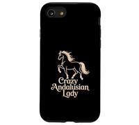 Andalusian Horse "Crazy Andalusian Lady" Equestrian Case for iPhone SE (2020) / 7/8