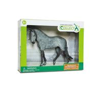 Andalusian Stallion Dark Dapple Grey Figurine