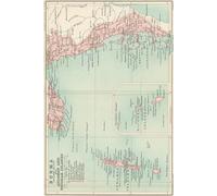 Andaman and Nicobar Islands Map Journal: Vintage Map Notebook