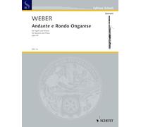 Andante and Hungarian Rondo, Op. 35 : Bassoon with Piano Accompaniment by ...