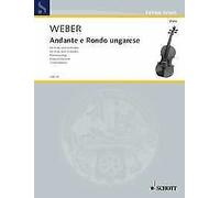 Andante and Rondo ungarese viola and orchestra Carl Maria von Web