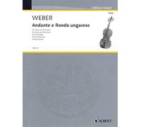 Andante and Rondo Ungarese: Viola and Piano - Paperback NEW Weber, Carl Mar 01/0