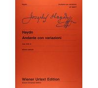 Andante Con Variazioni - F Minor Hob. Xvii: Edited from autograph, manuscript copy and first edition. Hob. XVII:6. piano.
