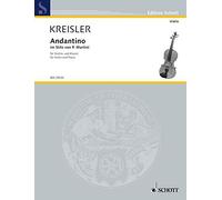 Andantino im Stile von P. Martini: No. 2. violin and piano.