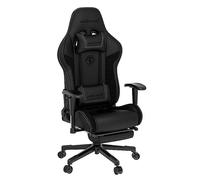 Andaseat Jungle 2 Premium Medium Gaming Chair with Footrest - Black Black
