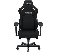 AndaSeat Kaiser 4 Premium Large Gaming Chair in Black Fabric