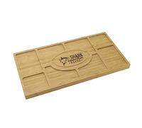 Andaz Press Large Funny Shark Coochie Board, Because No One Can Say Charcuterie Board Gift, Engraved Bamboo Wood Plank Tray Serving Platter Cheese Board, Cutting Board, Birthday Housewarming Christmas