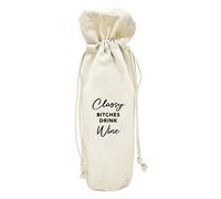 Andaz Press Mothers Day Wine Bag, Classy es Drink Wine, Mothers Day Wine Bottle Cover, Mother's Day Gifts, Canvas Wine Gift Bag Champagne Bottle Bag Wine Bags For Wine Bottles Gifts 1-Pack