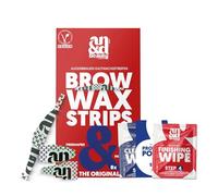 ANDbeauty Eyebrow Wax Strips for Women, Perfect for Eyebrow Shaping, for the Perfect, Natural Eyebrow Shape, No More Annoying Plucking, Eyebrow Stencil for Colouring