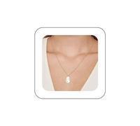 Andelaisi Boho Abstract Face Choker Necklace Gold Human Face Pendant Necklace Vintage Abstract Choker Tiny Face Necklace Choker Personlized Face Necklace Chain Jewelry for Women