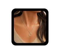 Andelaisi Boho Cat Necklace Choker Vintage Cat Head Necklaces Gold Cute Cats Pendant Necklaces Hollow Cats Animal Necklace Chain Jewelry for Women