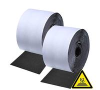 ANDERK 11CM x 2M High Temperature Resistance Hook and Loop Tapes Versatile Self Adhesive Fastening Tape Sticky Pads for Home, Office, Cars, RVs