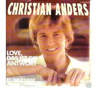 ANDERS, Christian - Love das ist die Antwort / Es war Liebe / 1C006-45 650