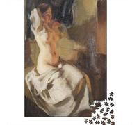 Anders Zorn Jigsaw Puzzle, Museum Puzzles 1000 Piece Jigsaws for Adults, World Famous Paintings Puzzle Adult, Difficult And Challenge, Fine Art Wooden Puzzles