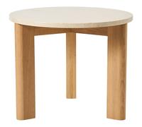 Andersen - Evoke Coffee Table Marble Creme, Ø55 cm - Creme
