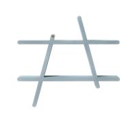 Andersen Furniture A-Shelf wall shelf Special Edition Grey blue M 52x9x46 cm
