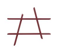 Andersen Furniture A-Shelf wall shelf Special Edition Wine red L 78x12x67 cm