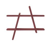 Andersen Furniture A-Shelf wall shelf Special Edition Wine red M 52x9x46 cm