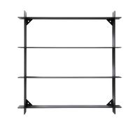 Andersen Furniture Division wall shelf Black steel, 45x45x10 cm