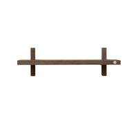 Andersen Furniture Treat wall shelf single Smoked Oiled Oak, 50x12x11.2 cm
