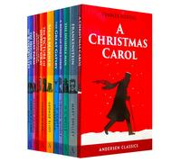Andersen Press Young Adult Classics 10 Books (A Christmas Carol, Frankenstein, The Invisible Man, A Room of One's Own, The Great Gatsby and MORE)
