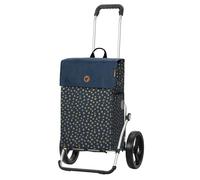 ANDERSEN Royal Shopper Fita Shopping Trolley, Blue, 47 L, Durable, Stylish, Aluminium, Foldable, Quiet Wheels