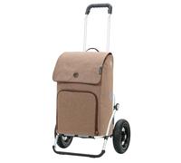 ANDERSEN Royal Shopper Ipek Maxi Sand 40 L Hand Trolley Insulated Cooler Bag Robust Aluminium Foldable Pneumatic Ball Bearing Wheel
