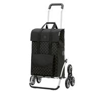 ANDERSEN Royal Shopper Lisa Shopping Trolley Black 49 L High Quality Stylish Aluminium Foldable Wheels Removable