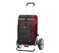ANDERSEN Royal Shopper Plus Fado 2.1 Shopping Trolley, Red, 74 L, Leisure, Thermo, XXL, Aluminium, Foldable, Ball Bearing Wheel