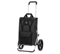 Andersen Royal Shopper Senta 2.0 Shopping Trolley 49 L Black Stylish Water-Repellent Aluminium Foldable Quiet Wheels