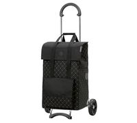 ANDERSEN Scala Shopper Lisa Shopping Trolley 49 L Black High Quality Stylish Foldable Smooth Quiet Wheels