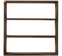 Andersen - Secto Wall Shelf 50x50 cm, Smoked Oak - Smoked Oak