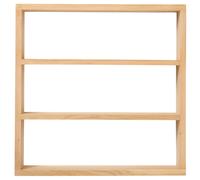 Andersen - Sector Wall Shelf 50x50 cm, Oak - Oak