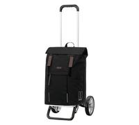 Andersen Shopper Alu Star Shopper Basil City Shopping Trolley 57 cm black