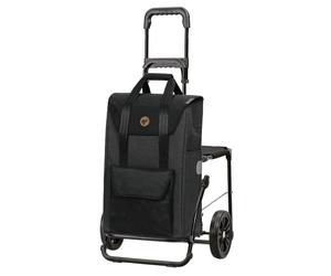 Andersen Shopper Komfort Shopper Senta 2.0 Shopping Trolley 57 cm black
