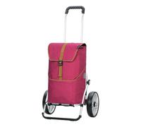 ANDERSEN Royal Shopper Shopping Trolley Auke Rubin 46 L Shopping Trolley Backpack Removable Aluminium Foldable Ball Bearing Wheel