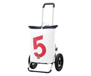 Andersen Shopper Royal Shopper 360° Shopping Trolley 60 cm white